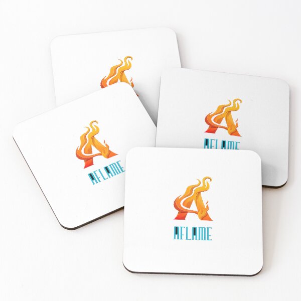 Item preview, AFLAME Logo - Fiery Letter A Monogram Graphic designed and sold by GenZFashion000.