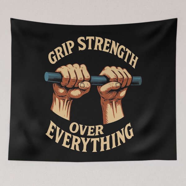 Item preview, Grip Strength Over Everything Calisthenics Fitness designed and sold by LuminOrb.