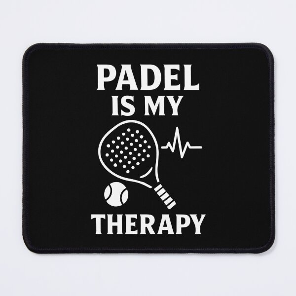 Item preview, Padel Is My Therapy Padel Court Funny Sport designed and sold by LuminOrb.