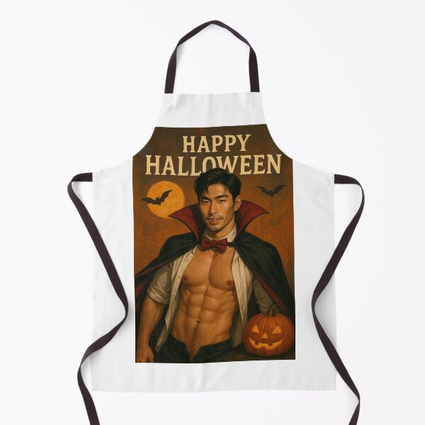 Item preview, Halloween Vampire Greeting with Gay Dracula Theme designed and sold by Aryabek.