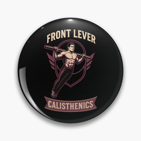Item preview, Front Lever Calisthenics Fitness Gym Training designed and sold by LuminOrb.