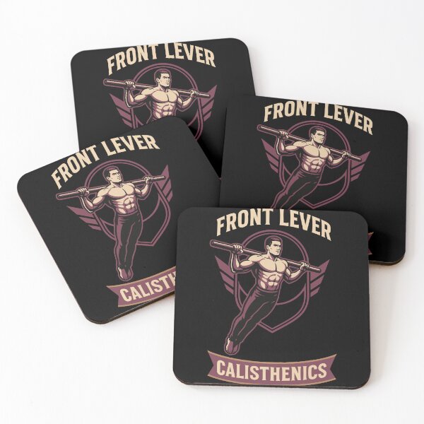 Item preview, Front Lever Calisthenics Fitness Gym Training designed and sold by LuminOrb.