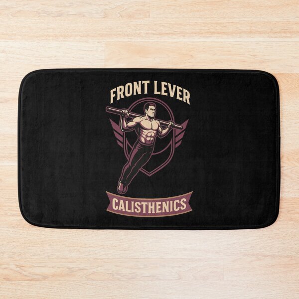 Item preview, Front Lever Calisthenics Fitness Gym Training designed and sold by LuminOrb.