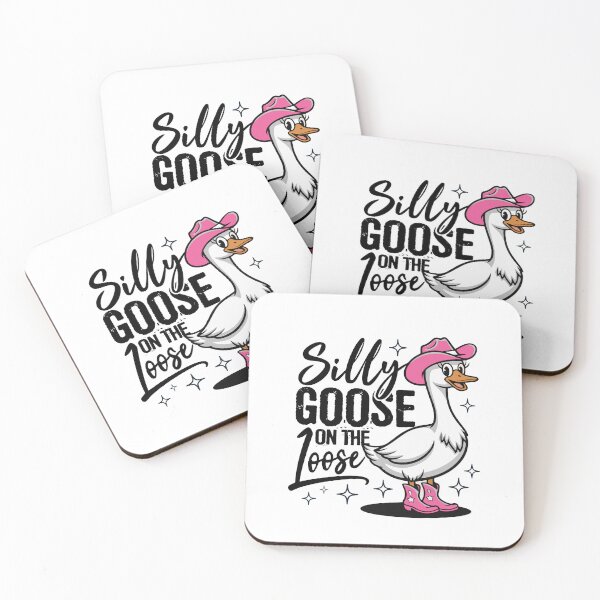 Item preview, Silly Goose on The Loose - Funny Goose designed and sold by MuniraWearify.