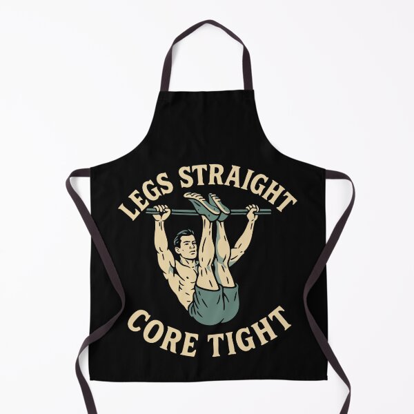 Item preview, Legs Straight Core Tight Calisthenics Fitness Gym designed and sold by LuminOrb.