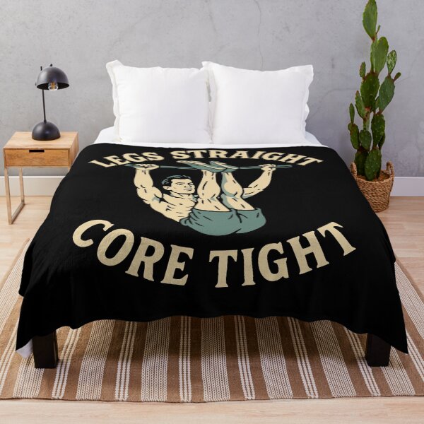 Item preview, Legs Straight Core Tight Calisthenics Fitness Gym designed and sold by LuminOrb.