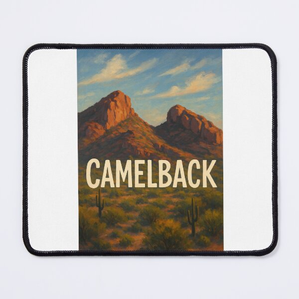 Item preview, Camelback Mountain View with Blue Sky – Arizona Desert Icon designed and sold by Aryabek.