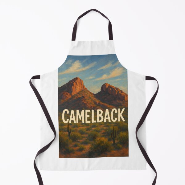 Item preview, Camelback Mountain View with Blue Sky – Arizona Desert Icon designed and sold by Aryabek.