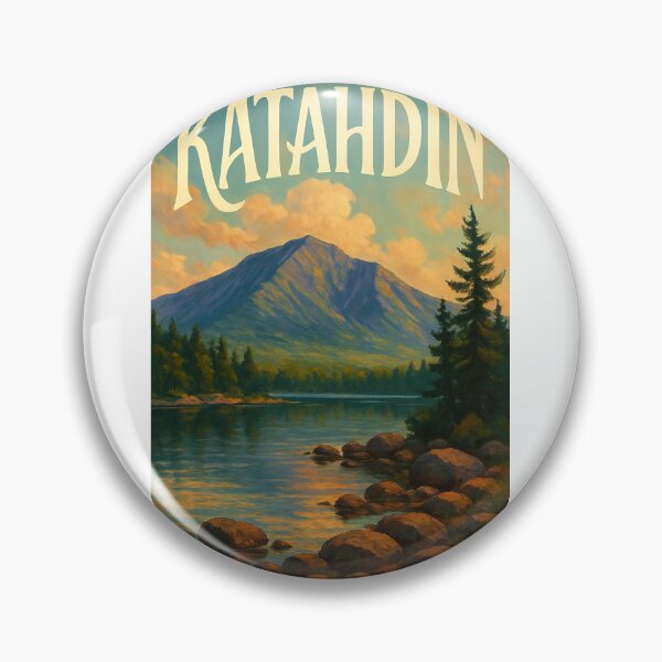 Item preview,  Mount Katahdin Sunrise Reflection – Maine Wilderness Scene designed and sold by Aryabek.