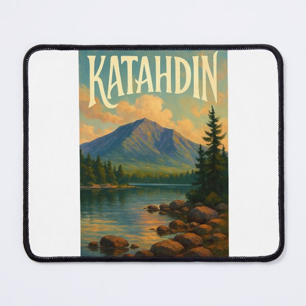Item preview,  Mount Katahdin Sunrise Reflection – Maine Wilderness Scene designed and sold by Aryabek.