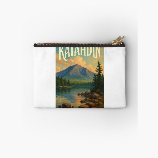 Artikelvorschau, Sonnenaufgangsreflexion am Mount Katahdin – Wildnisszene in Maine entworfen und verkauft von Aryabek.