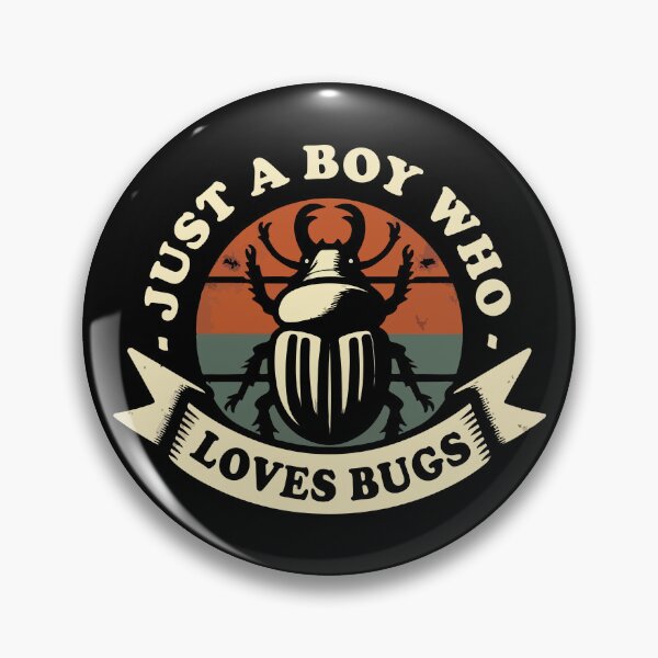 Item preview, Just a Boy who loves bugs designed and sold by Scaryzz.