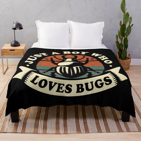 Item preview, Just a Boy who loves bugs designed and sold by Scaryzz.