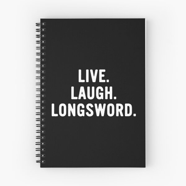 Item preview, Live, Laugh, Longsword designed and sold by firlachieldraws.
