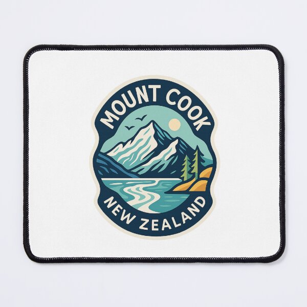 Item preview, Mount Cook New Zealand Alpine Badge designed and sold by Aryabek.