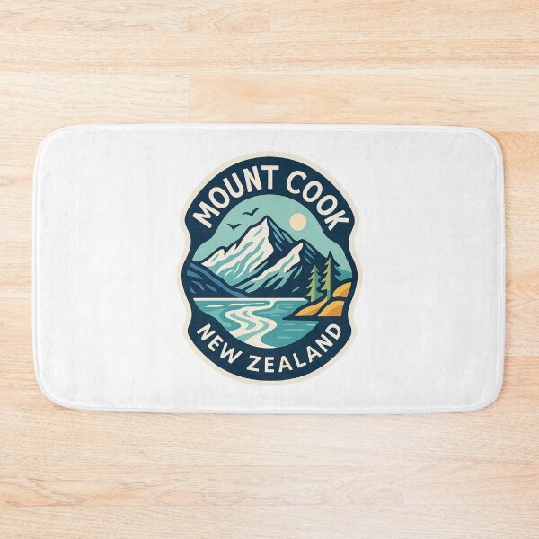 Artikelvorschau, Mount Cook Neuseeland Alpenabzeichen entworfen und verkauft von Aryabek.