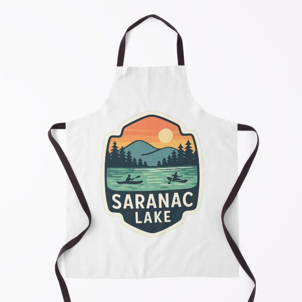 Item preview, Saranac Lake Sunset Paddling Scene designed and sold by Aryabek.