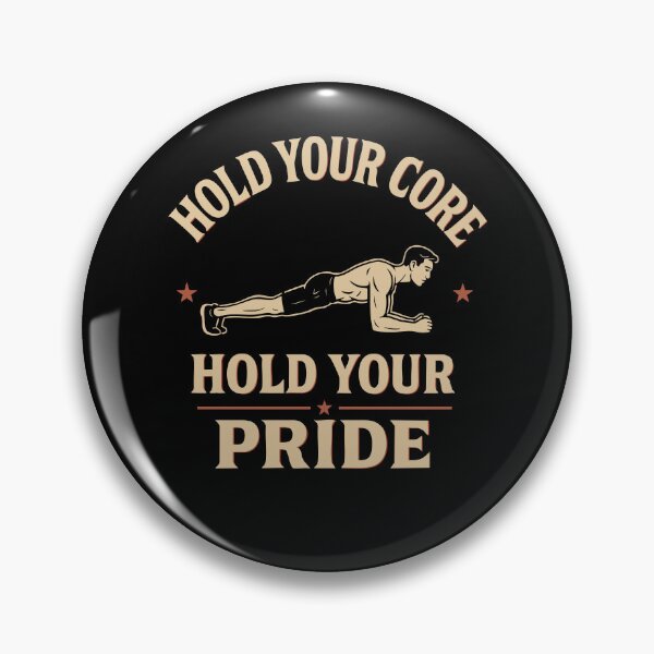 Item preview, Hold Your Core Hold Your Pride Calisthenics designed and sold by LuminOrb.
