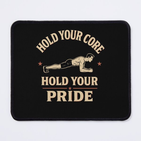 Item preview, Hold Your Core Hold Your Pride Calisthenics designed and sold by LuminOrb.