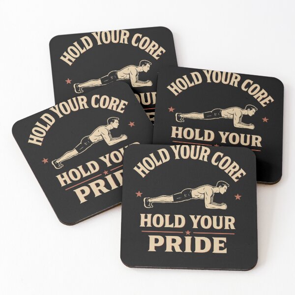 Item preview, Hold Your Core Hold Your Pride Calisthenics designed and sold by LuminOrb.