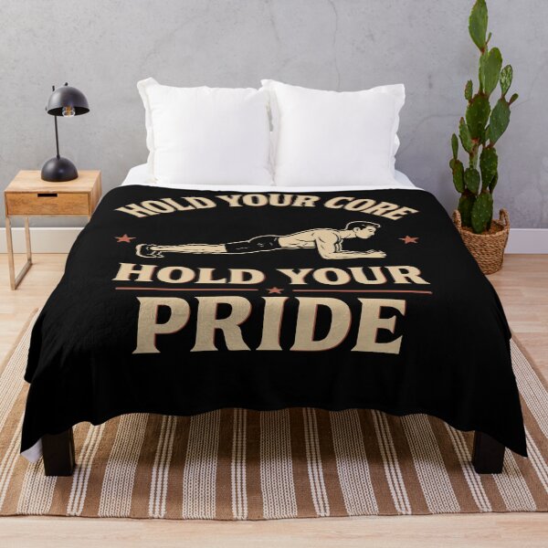 Item preview, Hold Your Core Hold Your Pride Calisthenics designed and sold by LuminOrb.