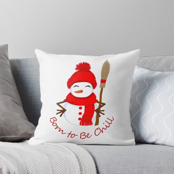 Item preview, Cute Snowman "Born to Be Chill" designed and sold by JohanaStyle.