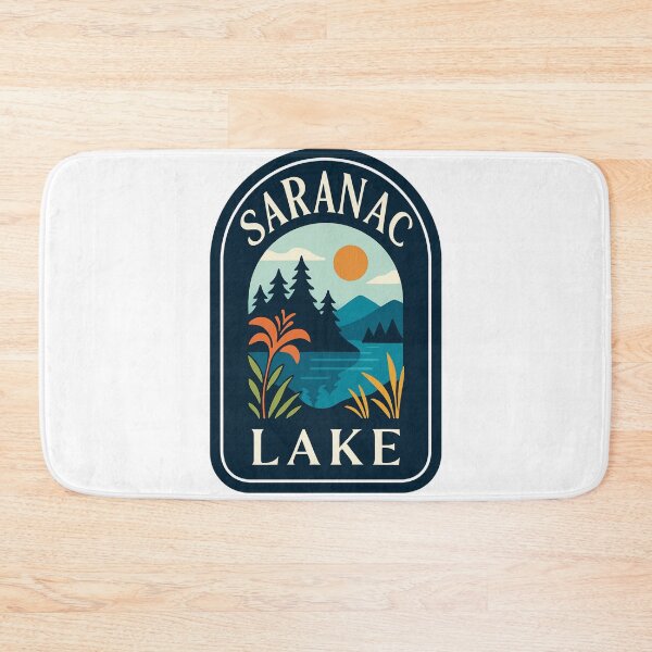 Item preview,  Saranac Lake Mountain View Emblem designed and sold by Aryabek.