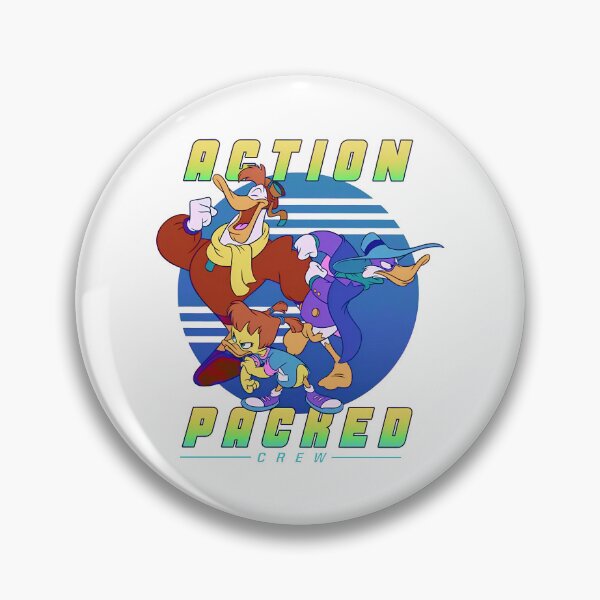 Item preview, Darkwing Duck - Action Pacred Crew  designed and sold by AdrianMakeArts.