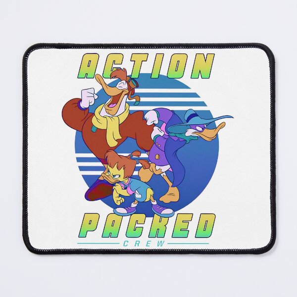 Item preview, Darkwing Duck - Action Pacred Crew designed and sold by AdrianMakeArts.