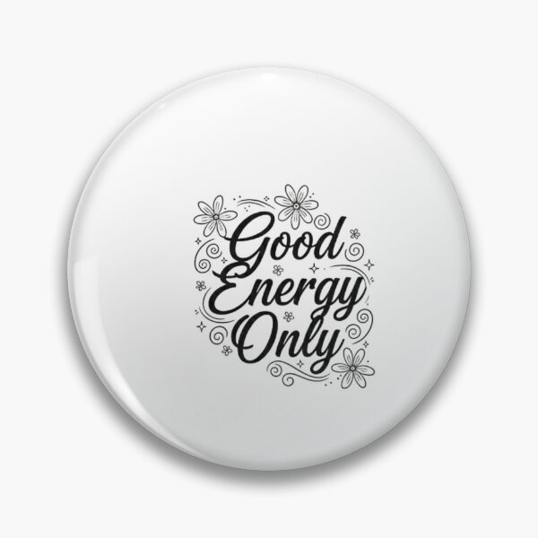Item preview, Good Energy Only - Positive Vibes Floral Design designed and sold by GhalaxiDesigns.