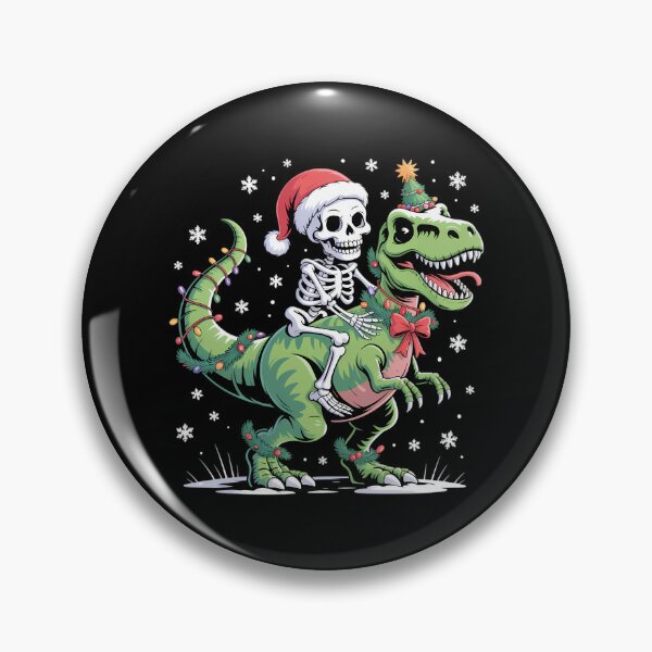 Artikelvorschau, Santa Skelett reitet T-Rex Weihnachten Rentier Liebhaber entworfen und verkauft von ticlitule.