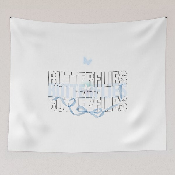 Item preview, Blue butterflies  designed and sold by TIBETANSANDF0X.