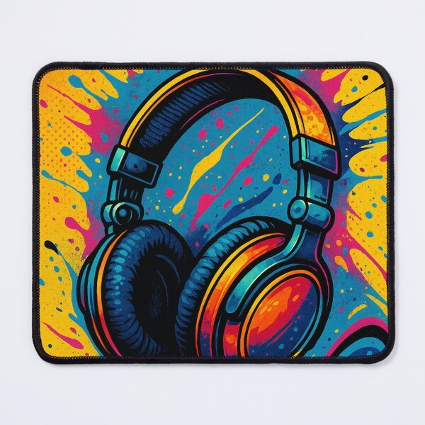 Item preview, Feel the Beat – Modern pop art poster for music lovers designed and sold by Eric Nagel.