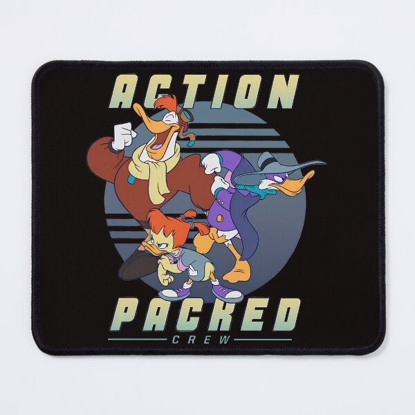 Item preview, Darkwing Duck - Action Pacred Crew designed and sold by AdrianMakeArts.