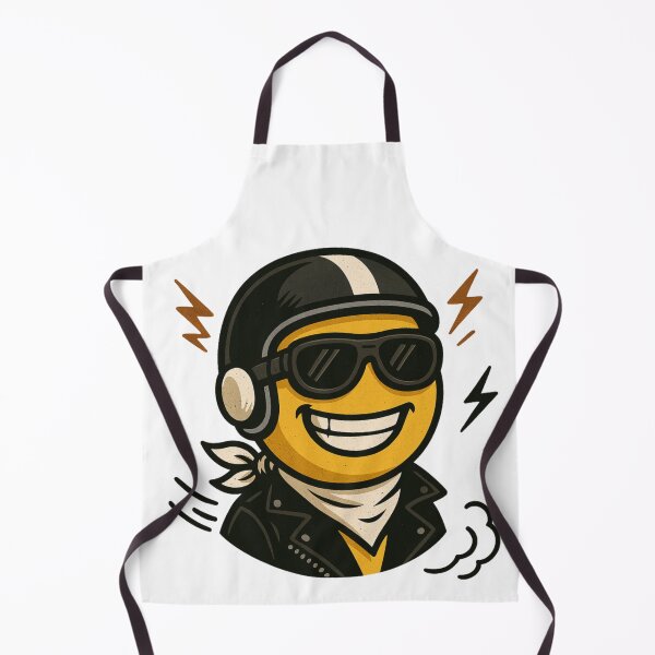 Item preview, Biker Smiley designed and sold by Eric Nagel.