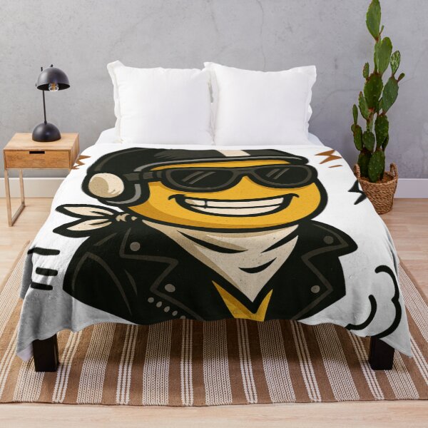 Item preview, Biker Smiley designed and sold by Eric Nagel.