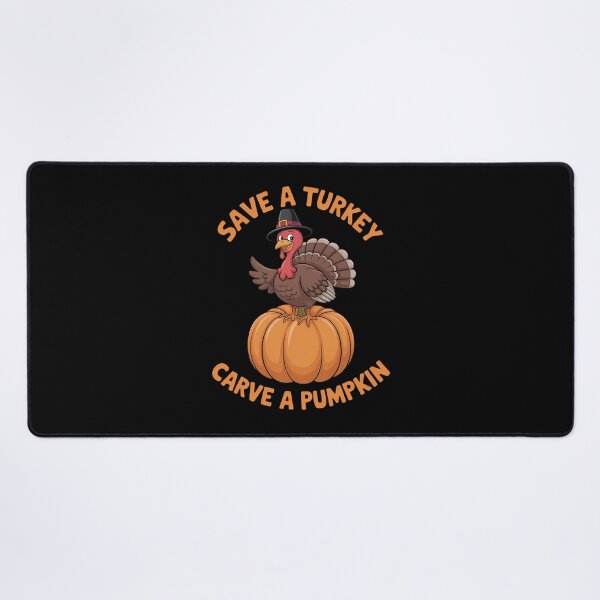 Item preview, Save a Turkey Carve A Pumpkin Thanksgiving Day designed and sold by ticlitule.