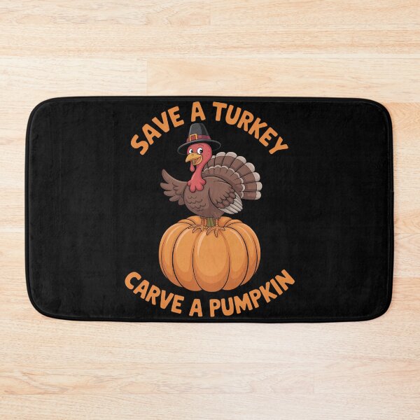 Item preview, Save a Turkey Carve A Pumpkin Thanksgiving Day designed and sold by ticlitule.