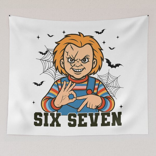 Item preview, Six Seven Shirt, 6 7 Movie Killers, Funny 67 Halloween Png Bundle designed and sold by YubitaLeLe.