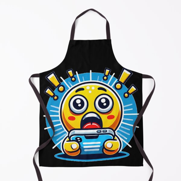 Item preview, Horrified cell phone Smiley designed and sold by Eric Nagel.