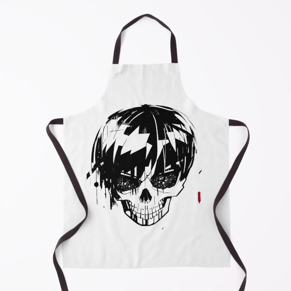 Item preview, Anime Manga Style Skull with Hair designed and sold by dreampik.