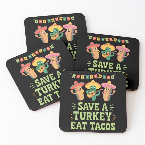 Item preview, Save a Turkey Eat Tacos Thanksgiving Taco Lover Turkey Day designed and sold by ticlitule.