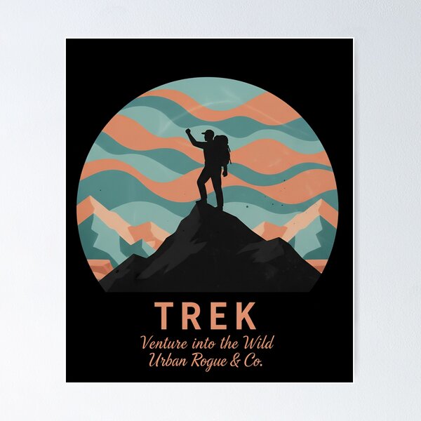 Item preview, Urban Rogue Trek designed and sold by Urbanrogue&co.