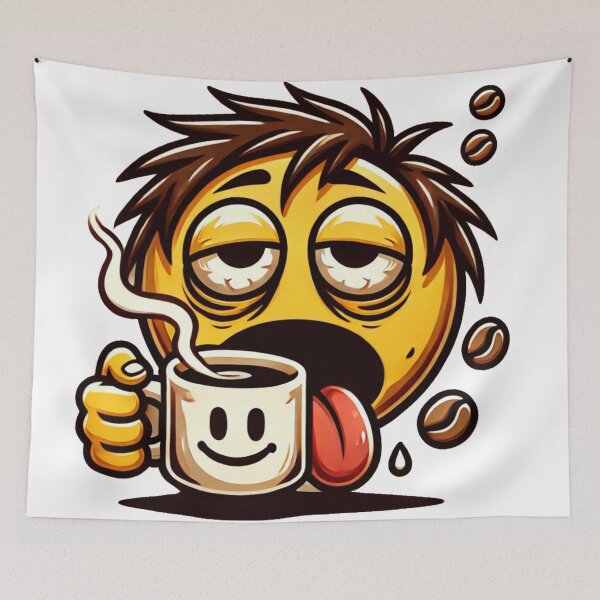 Item preview, Not awake, just caffeinated designed and sold by Eric Nagel.