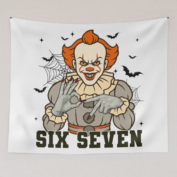 Item preview, Six Seven Shirt, Funny 67 Halloween Png Bundle, 6 7 Movie Killers designed and sold by YubitaLeLe.