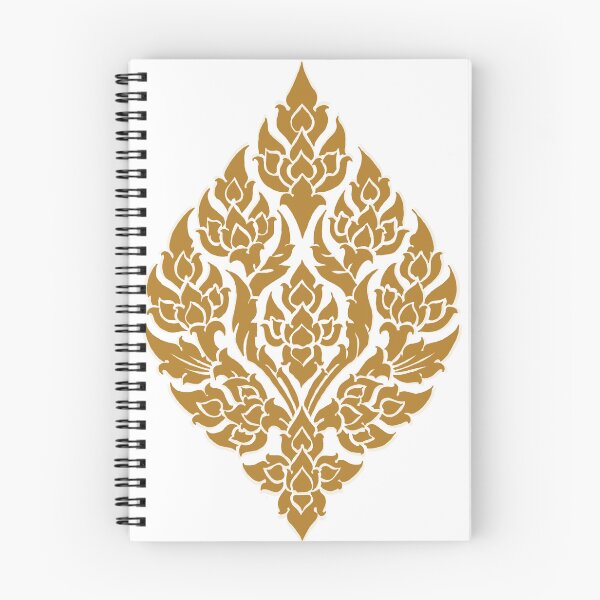 Item preview, Gold flower Thai vintage style. designed and sold by Dechaphopearsri.