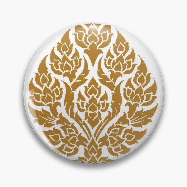 Item preview, Gold flower Thai vintage style. designed and sold by Dechaphopearsri.