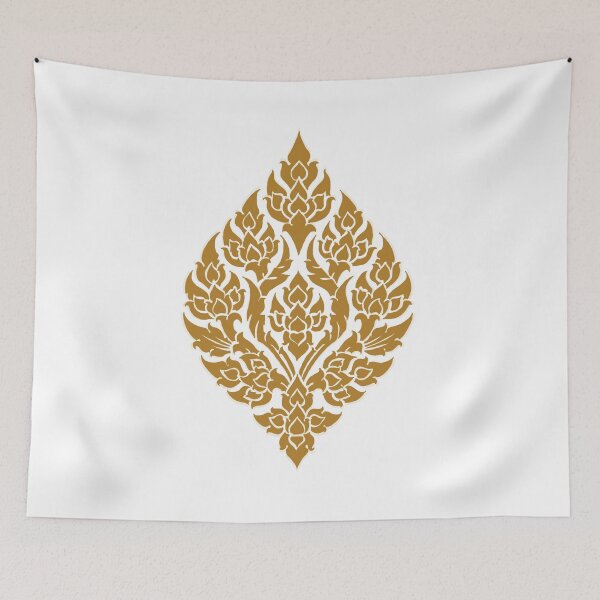 Item preview, Gold flower Thai vintage style. designed and sold by Dechaphopearsri.