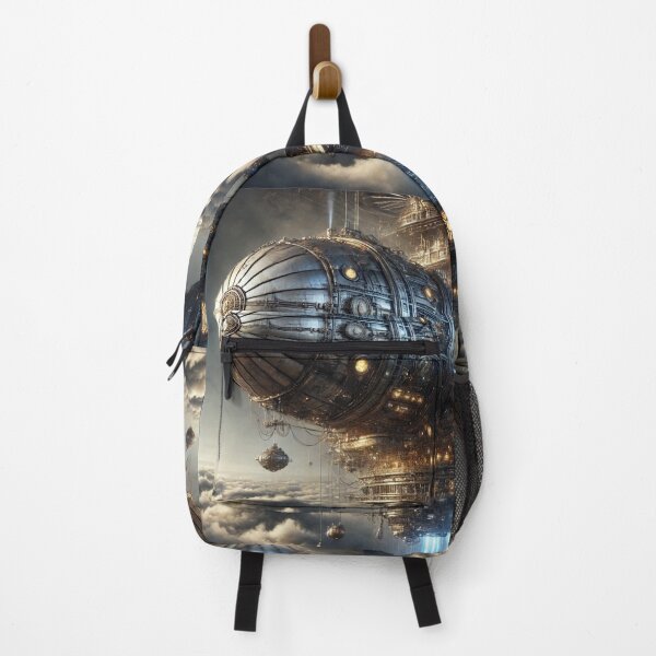 Item preview, Majestic steampunk airship above the clouds designed and sold by Eric Nagel.