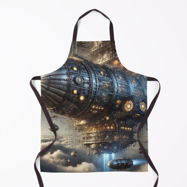 Artikelvorschau, Majestic steampunk airship above the clouds entworfen und verkauft von Eric Nagel.